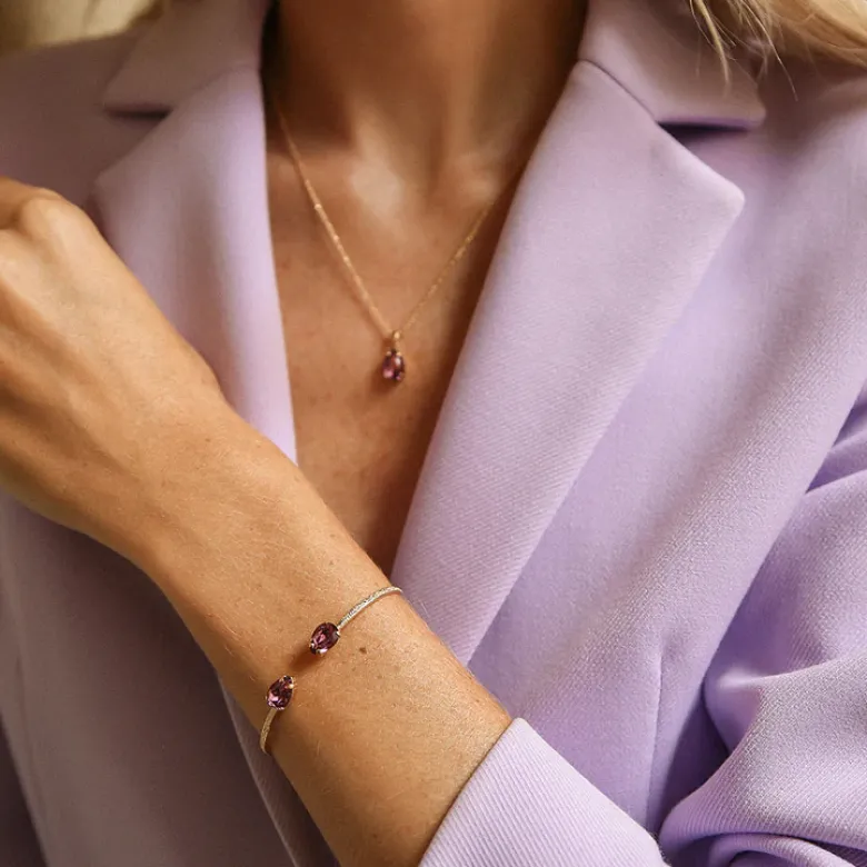 Caroline Svedbom Petite Drop Armband / Iris (Gold)