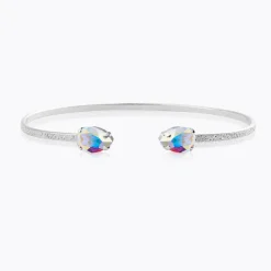 Caroline Svedbom Petite Drop Armband / Aurore Boreale (Rhodium)