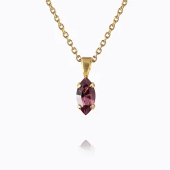 Caroline Svedbom Petite Navette Halsband / Iris (Gold)