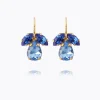 Caroline Svedbom Petite Timo Örhängen / Lapis + Sapphire (Guld)