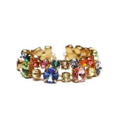 Caroline Svedbom Pomona Armband Guld / Rainbow Combo