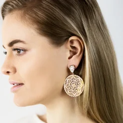 Caroline Svedbom Örhängen Alexandra Crystal (Guld)