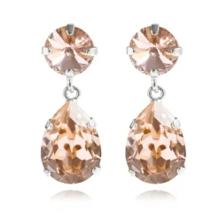 Caroline Svedbom Örhängen Classic Drop Vintage Rose (Rhodium)