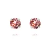 Caroline Svedbom Örhängen Classic Stud Light Rose (Rhodium)