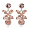 Caroline Svedbom Örhängen Mini Dione Vintage Rose (Rhodium)