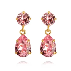 Caroline Svedbom Örhängen Mini Drop Light Rose (Guld)