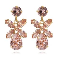 Caroline Svedbom Örhängen Mini Dione Vintage Rose (Guld)