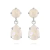 Caroline Svedbom Örhängen Mini Drop Light DeLite (Rhodium)