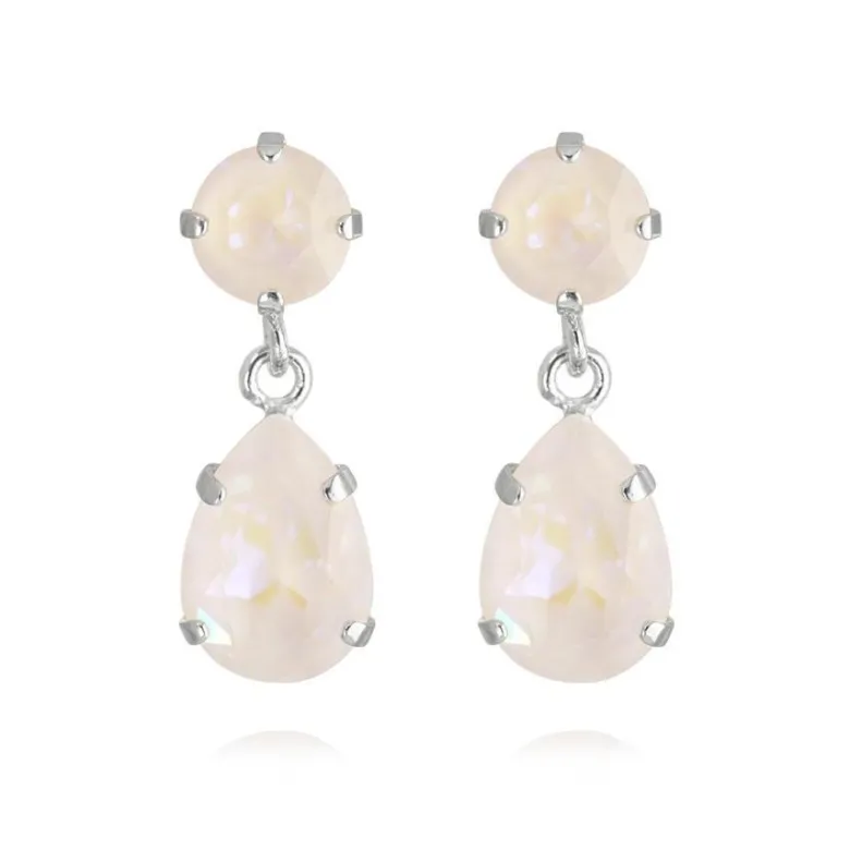 Caroline Svedbom Örhängen Mini Drop Light DeLite (Rhodium)
