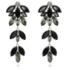 Caroline Svedbom Örhängen Nyx Jet Black Diamond (Rhodium)