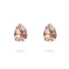Caroline Svedbom Örhängen Petite Drop Stud Vintage Rose (Rhodium)
