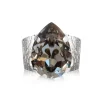 Caroline Svedbom Ring Classic Drop Black Diamond (Rhodium)