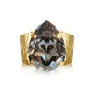 Caroline Svedbom Ring Classic Drop Black Diamond (Guld)