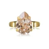 Caroline Svedbom Ring Mini Drop Silk (Guld)