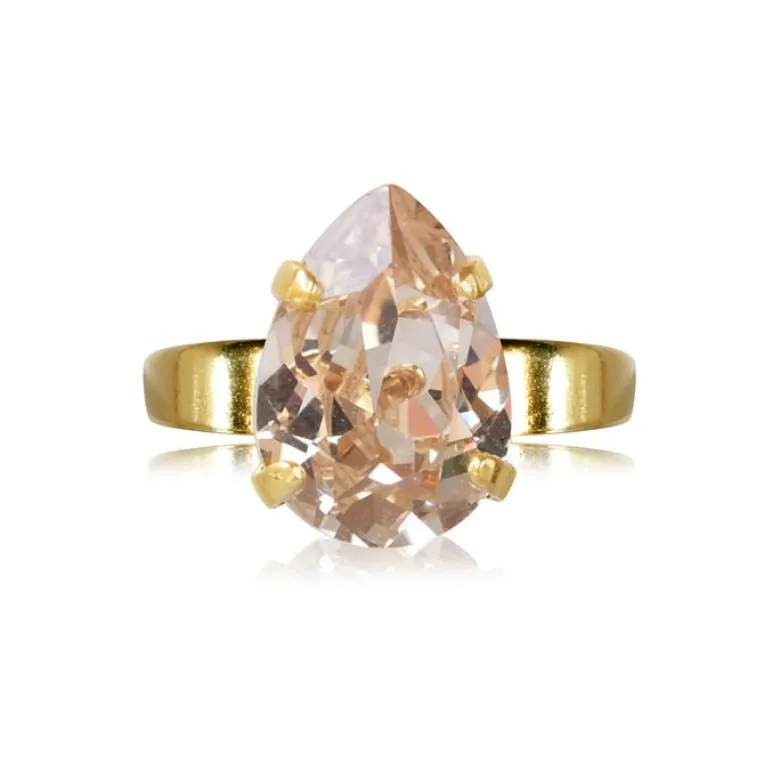 Caroline Svedbom Ring Mini Drop Silk (Guld)