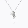 Caroline Svedbom Shell Pearl Halsband / (Rhodium)