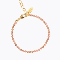 Caroline Svedbom Siri Armband/ Light Rose (Guld)