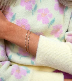 Caroline Svedbom Siri Armband Rhodium / Crystal