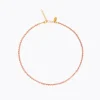 Caroline Svedbom Siri Halsband/ Light Rose (Guld)