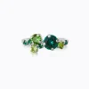 Caroline Svedbom Stardust Ring / Green Combo (Rhodium)