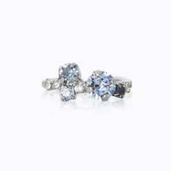 Caroline Svedbom Stardust Ring / Blue Combo (Rhodium)