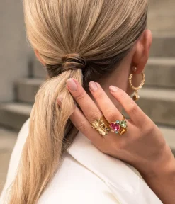 Caroline Svedbom Starfish Ring / Rainbow Combo