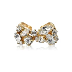 Caroline Svedbom Stella Ring / Crystal (Guld)