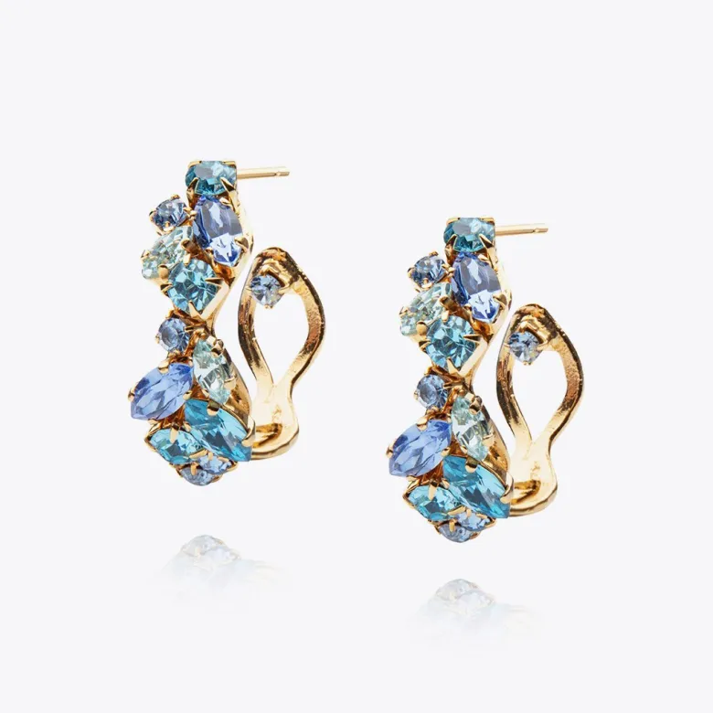 Caroline Svedbom Stella Örhängen / Blue Combo (Guld)