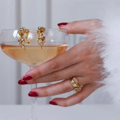 Caroline Svedbom Stella Ring / Silk Combo (Guld)