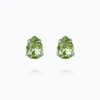 Caroline Svedbom Superpetite Drop Örhängen / Peridot (Rhodium)
