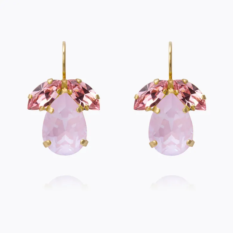 Caroline Svedbom Timo Örhängen / Soft Pink Combo (Guld)