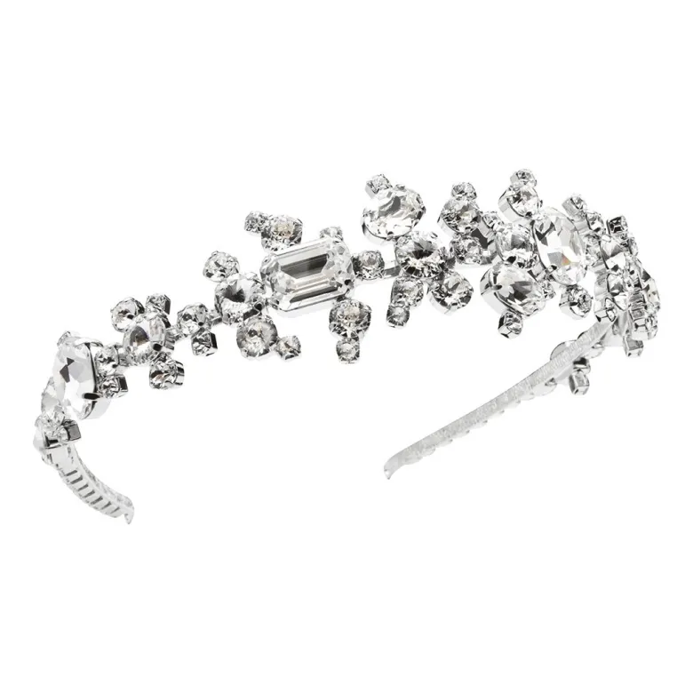 Caroline Svedbom When I Look At You Tiara / Crystal (Rhodium)