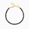 Caroline Svedbom Zara Armband / Jet (Guld)