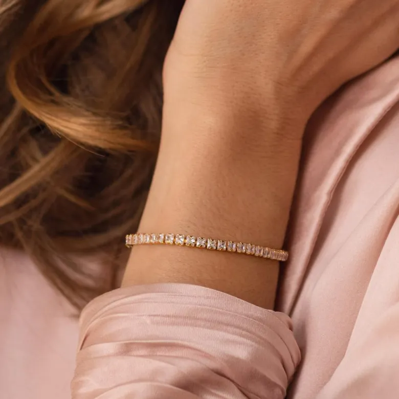Caroline Svedbom Zara Armband Guld / Crystal