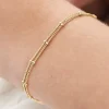 Celine Estelle Guldarmband med 18K förgyllning 15+5 cm
