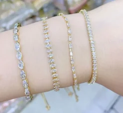 Celine Estelle Guldarmband 18K förgyllning – CZ
