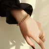 Celine Estelle Guldarmband med 18K förgyllning 16cm + 2 cm