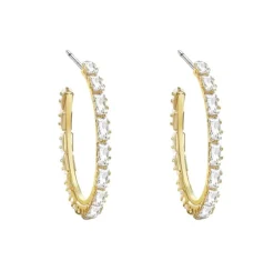Celine Estelle Guldörhängen med 18K förgyllning och cubic zirconia
