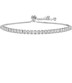 Celine Estelle Silverarmband med CZ Justerbar 4 mm