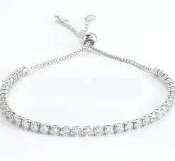 Celine Estelle Silverarmband med CZ 3 mm