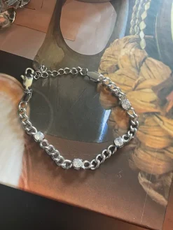 Celine Estelle Silverarmband med CZ 17+5 cm