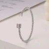 Celine Estelle Silverarmband med cubic zirconia – Reglerbar