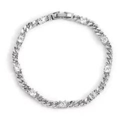 Celine Estelle Silverarmband med CZ 18 cm