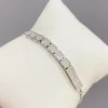 Celine Estelle Snyggt Silverarmband med CZ – Reglerbart