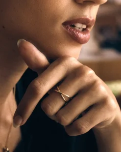 Edblad Alexa Ring S – Guld