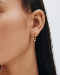 Edblad Amore Hoops S – Guld