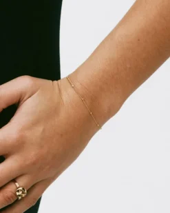 Edblad Beaded Kedje Armband Guld