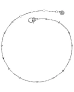 Edblad Beaded Kedje Fotlänk Stål