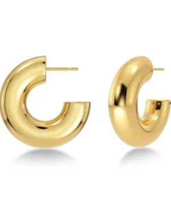 Edblad Chunky Creoles L Guld – 127662