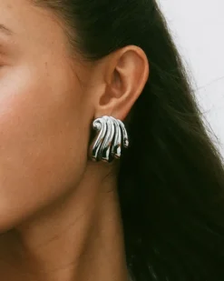 Edblad Corazza Studs L Örhängen Stål